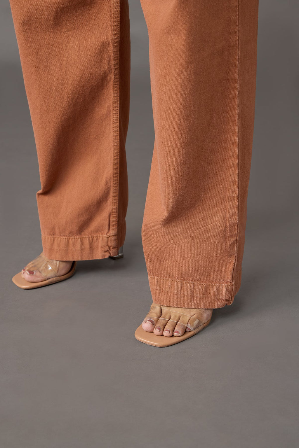 Curve Chestnut Charm Straight Jeans