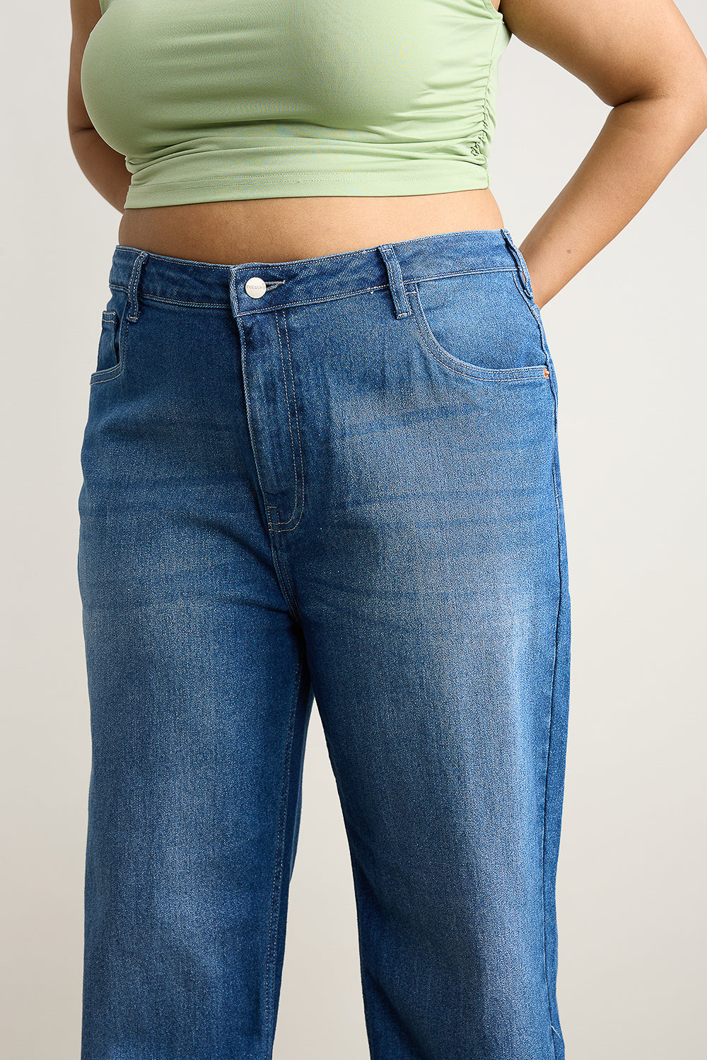 Curve Cobalt Classic Straight Jeans