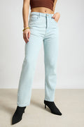 Heavenly Blue High Waist Women's Regular Fit Jeans