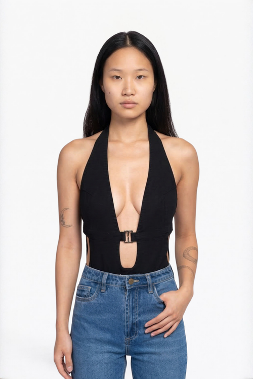 Black Monokini
