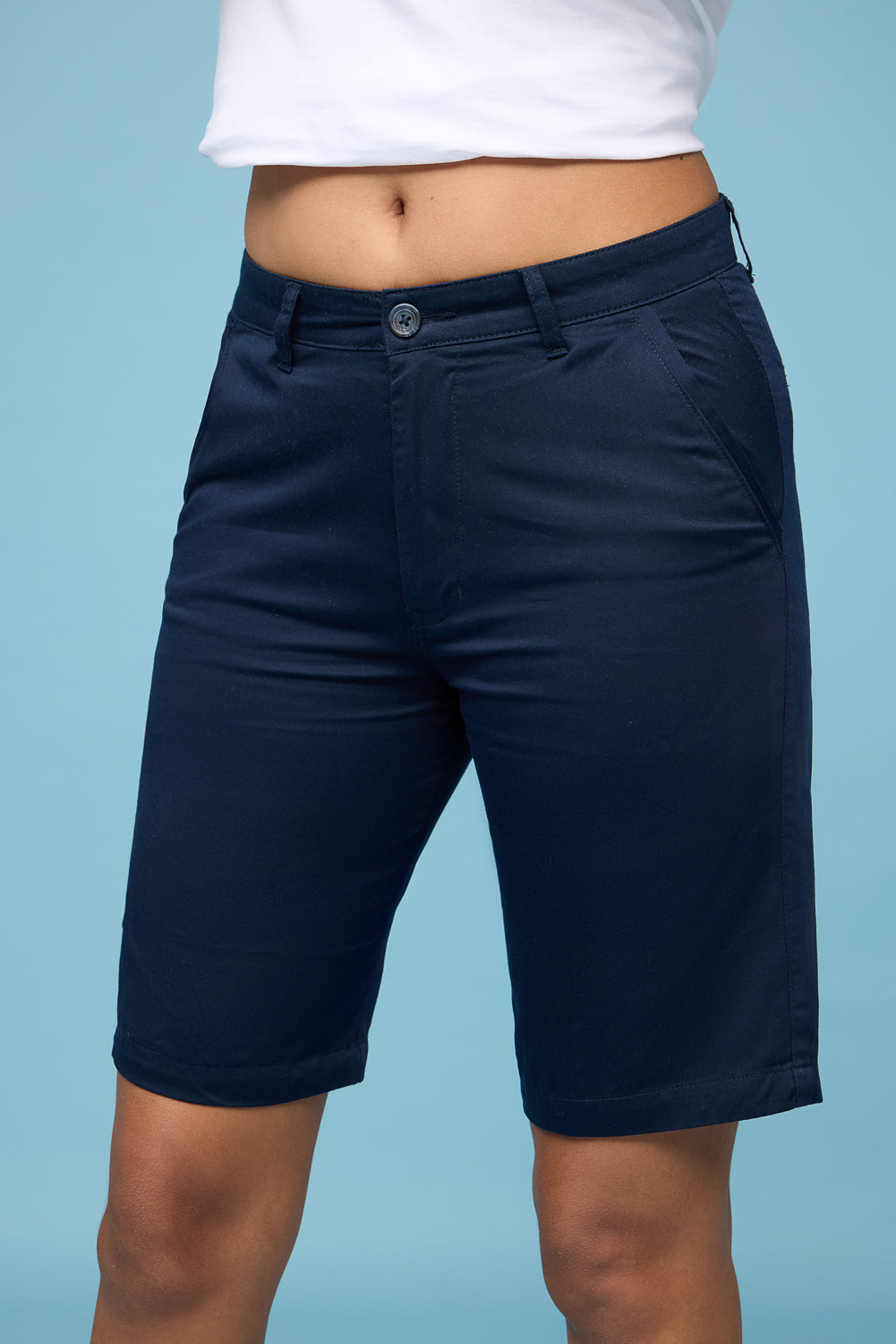 Women's Dark Blue Summer Shorts