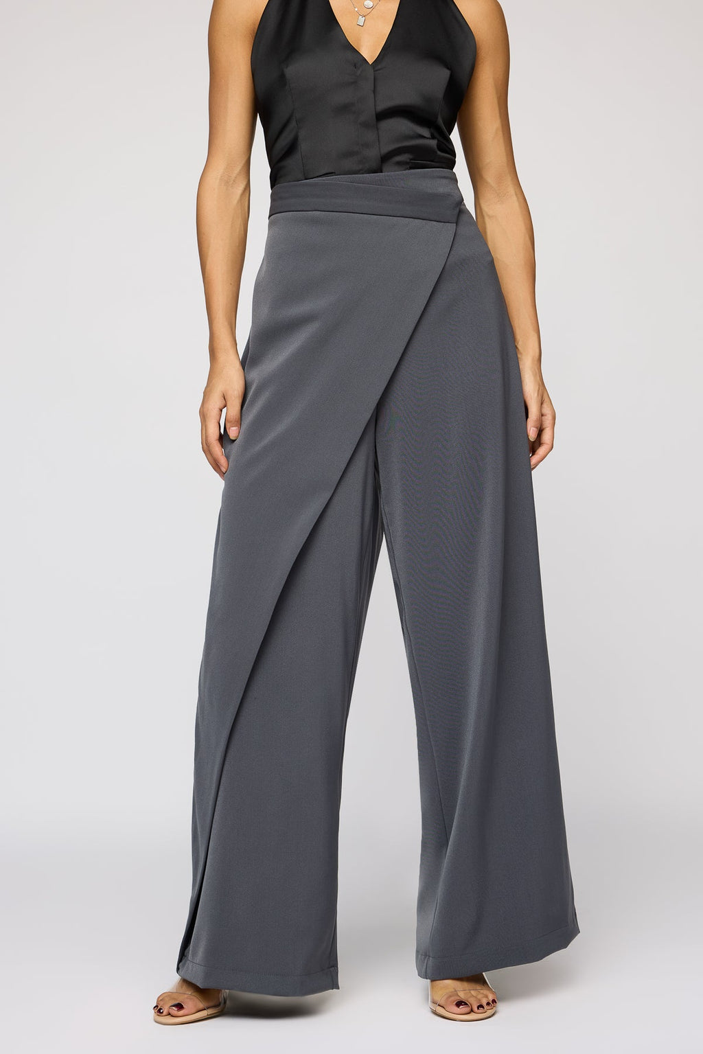 Ultimate Grey Women's Pareo Straight Pants