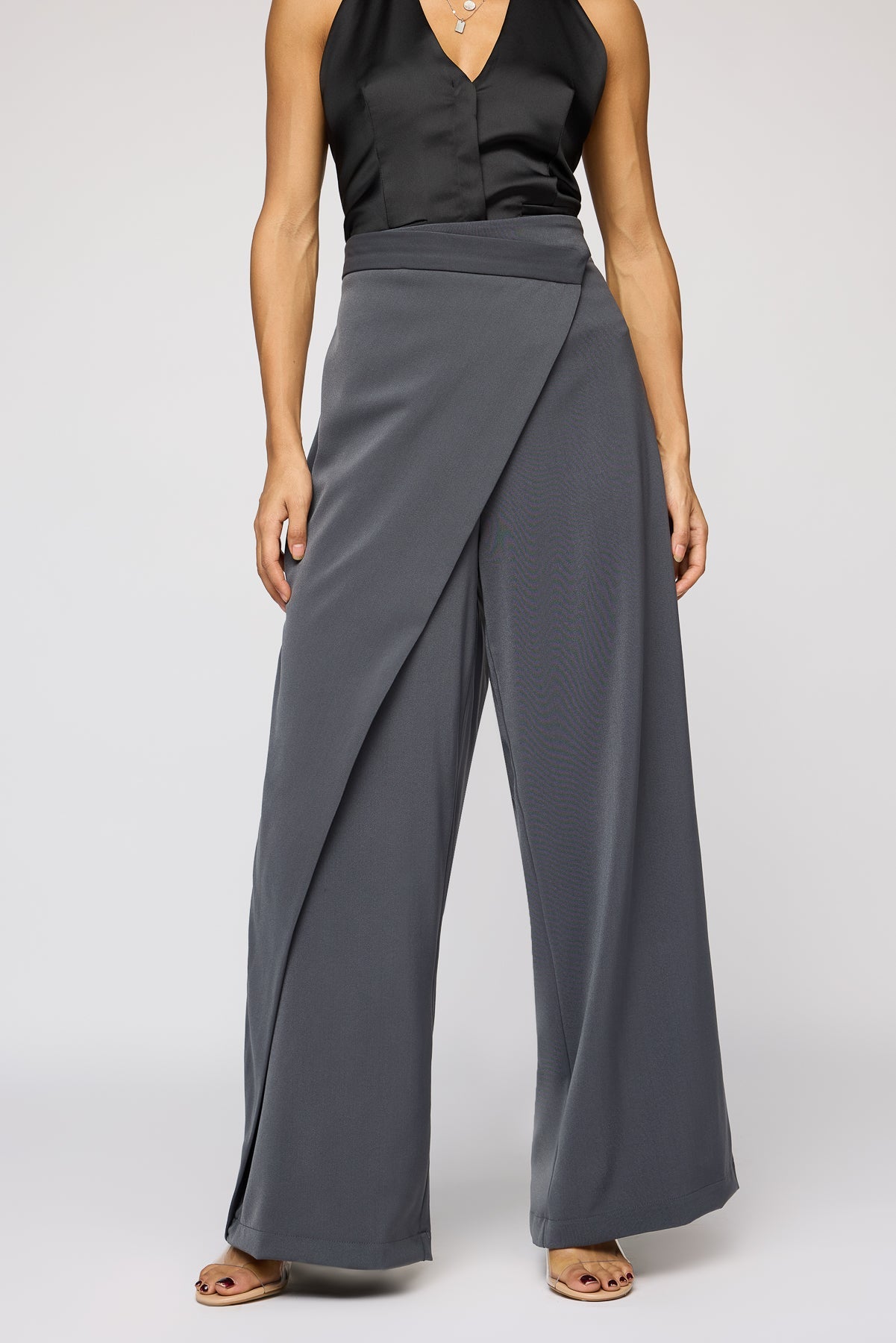 Ultimate Grey Women's Pareo Straight Pants