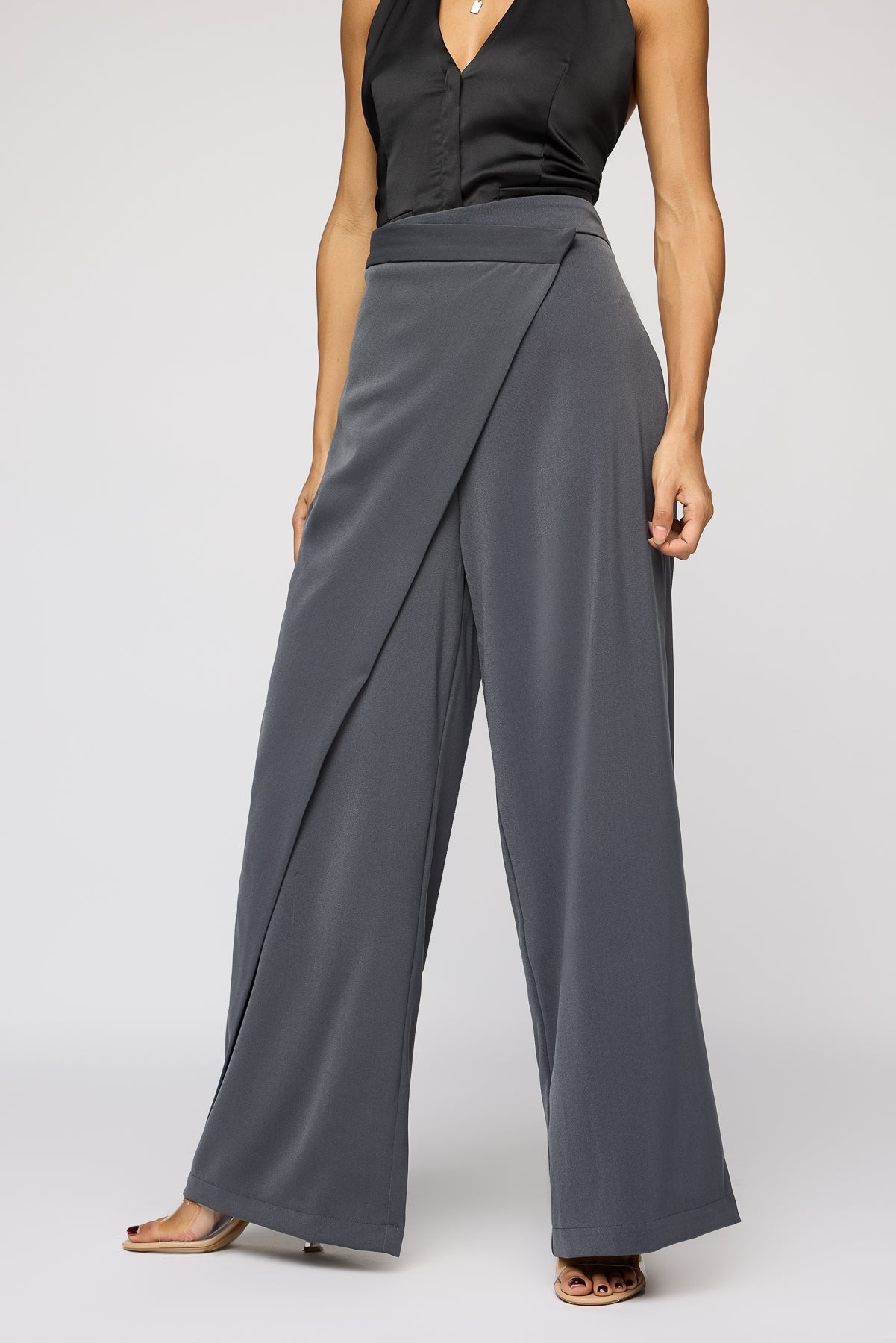 Ultimate Grey Women's Pareo Straight Pants