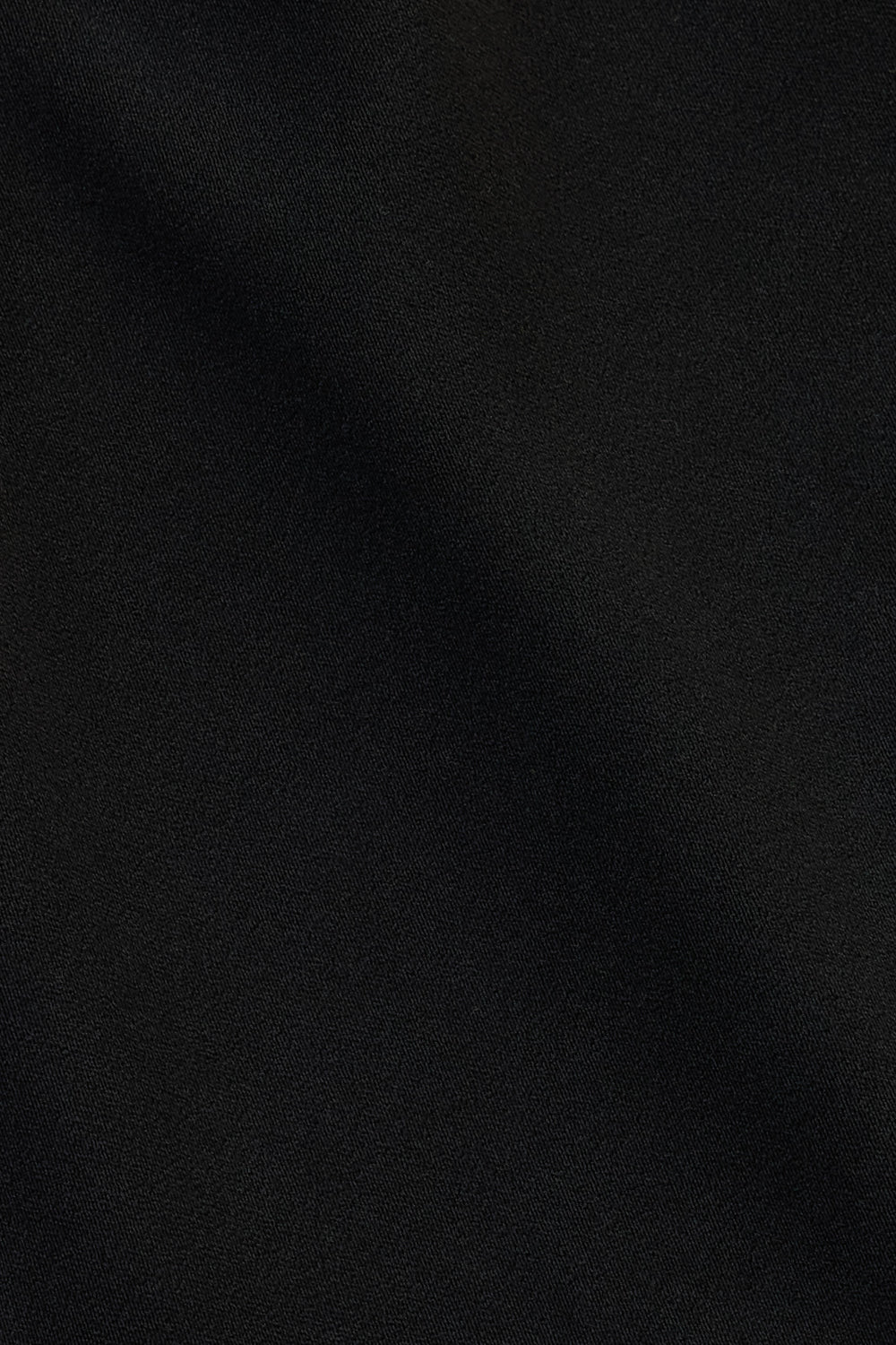 Women's Black Double Pleated Straight Korean Pants