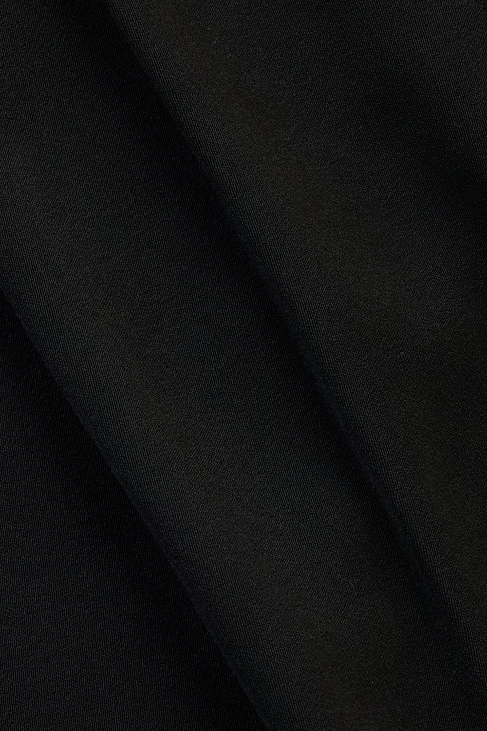 Soot Black Adjustable Women's Wide Korean Pants