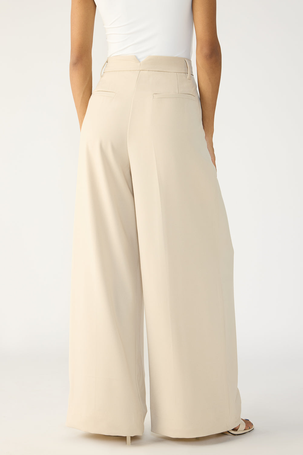 Pearl Dust Women's Super Flared Korean Pants