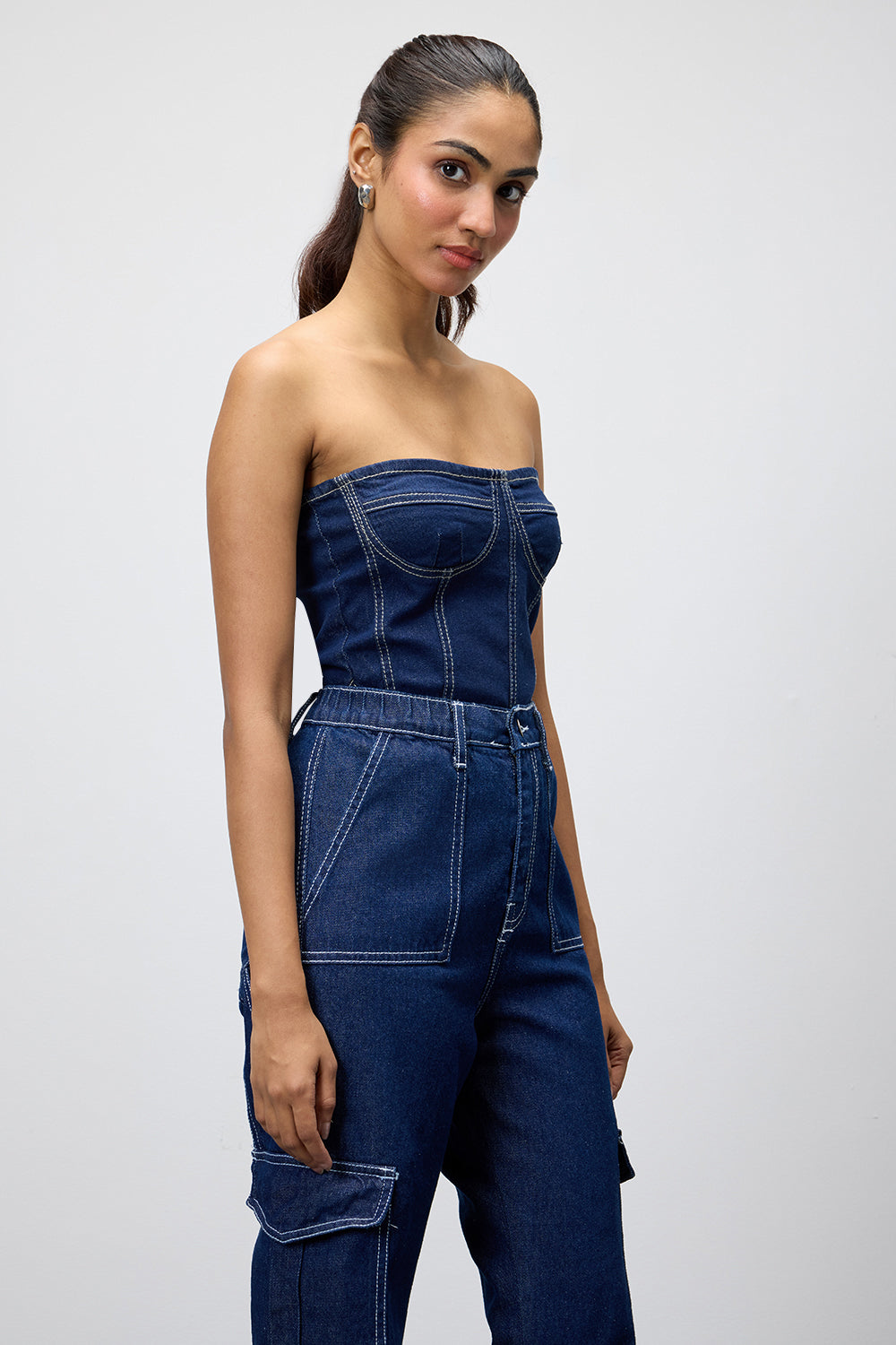 Midnight Dark Women's Bodysuit Top
