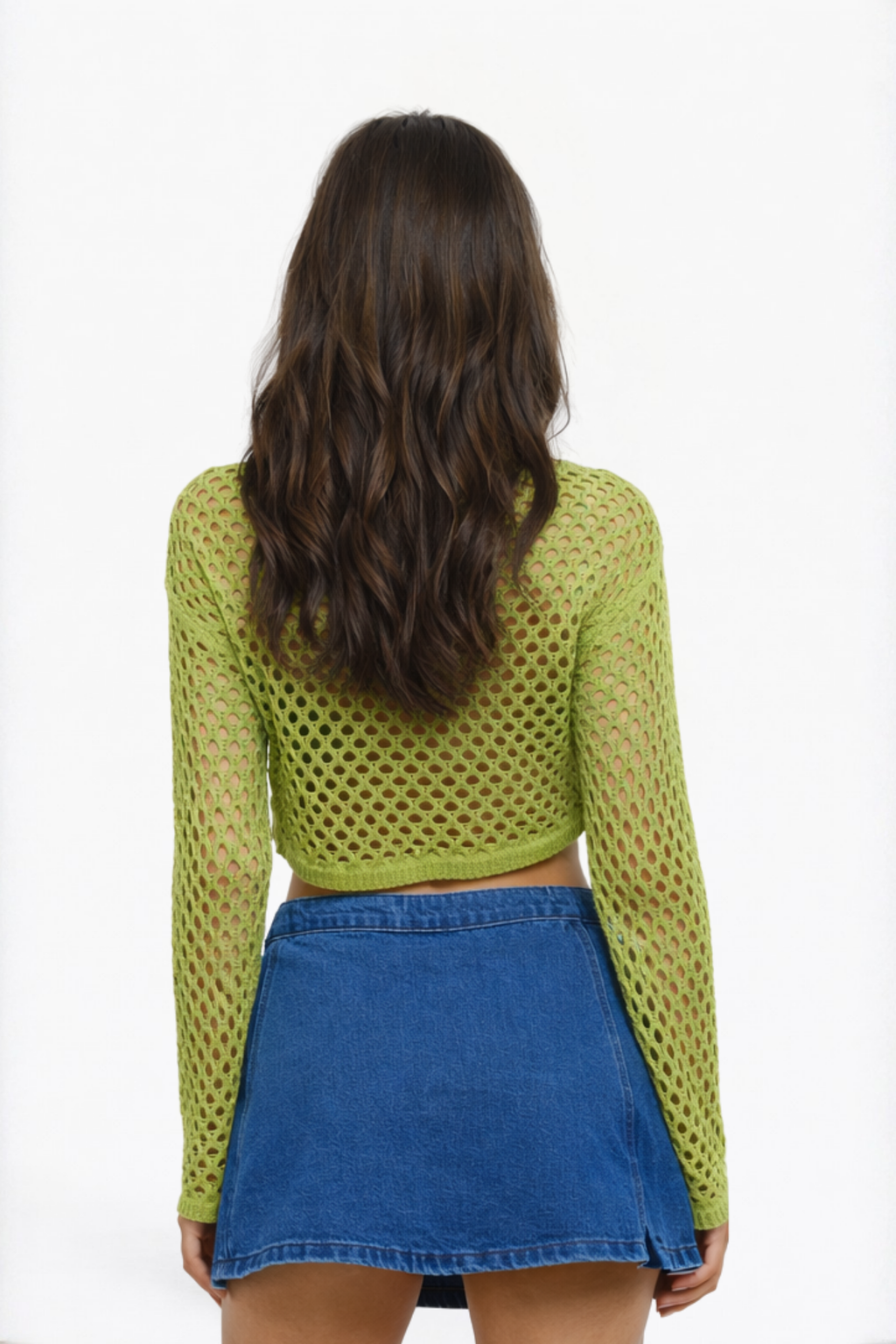 Dark Blue Women's Denim Skort