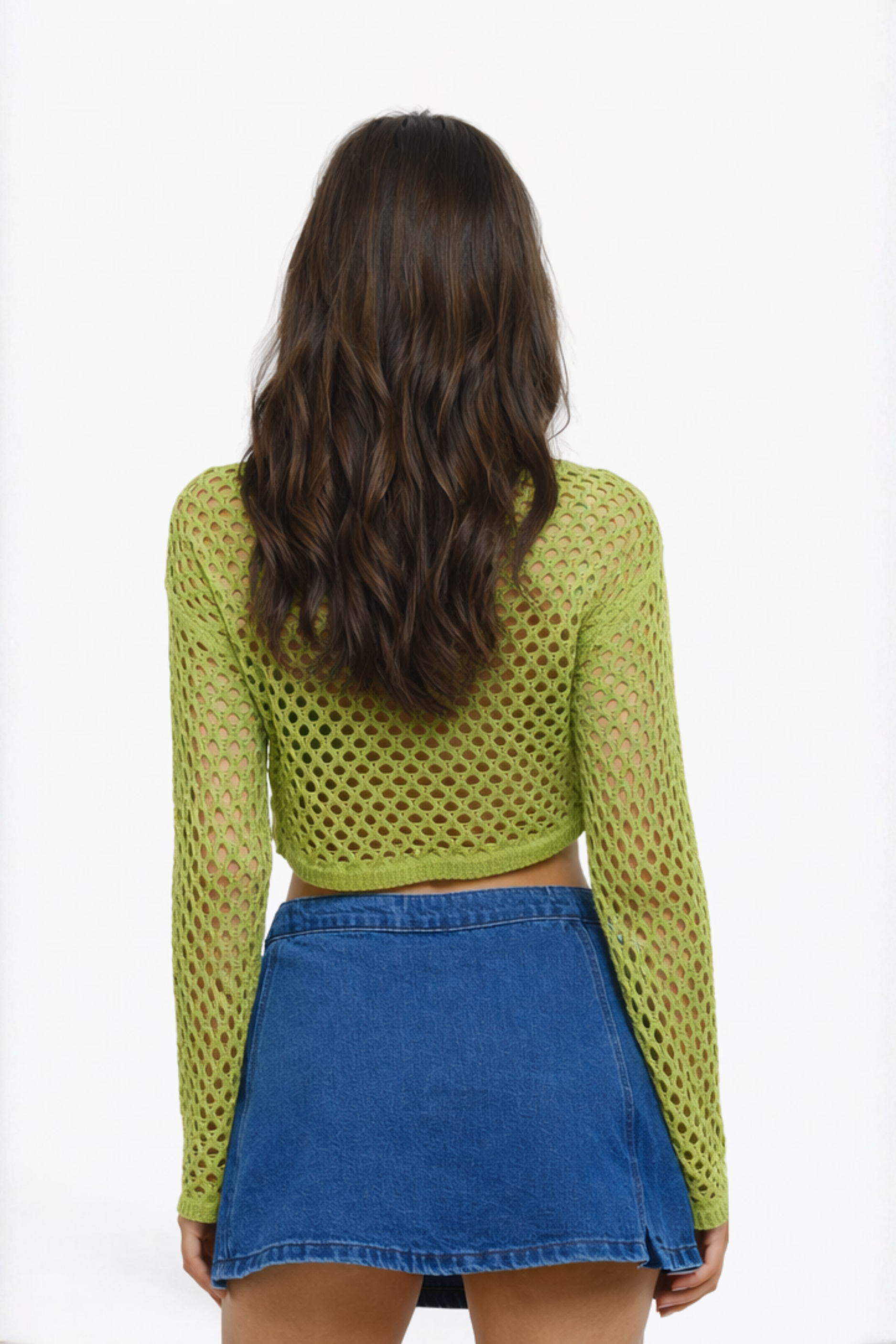 Dark Blue Women's Denim Skort