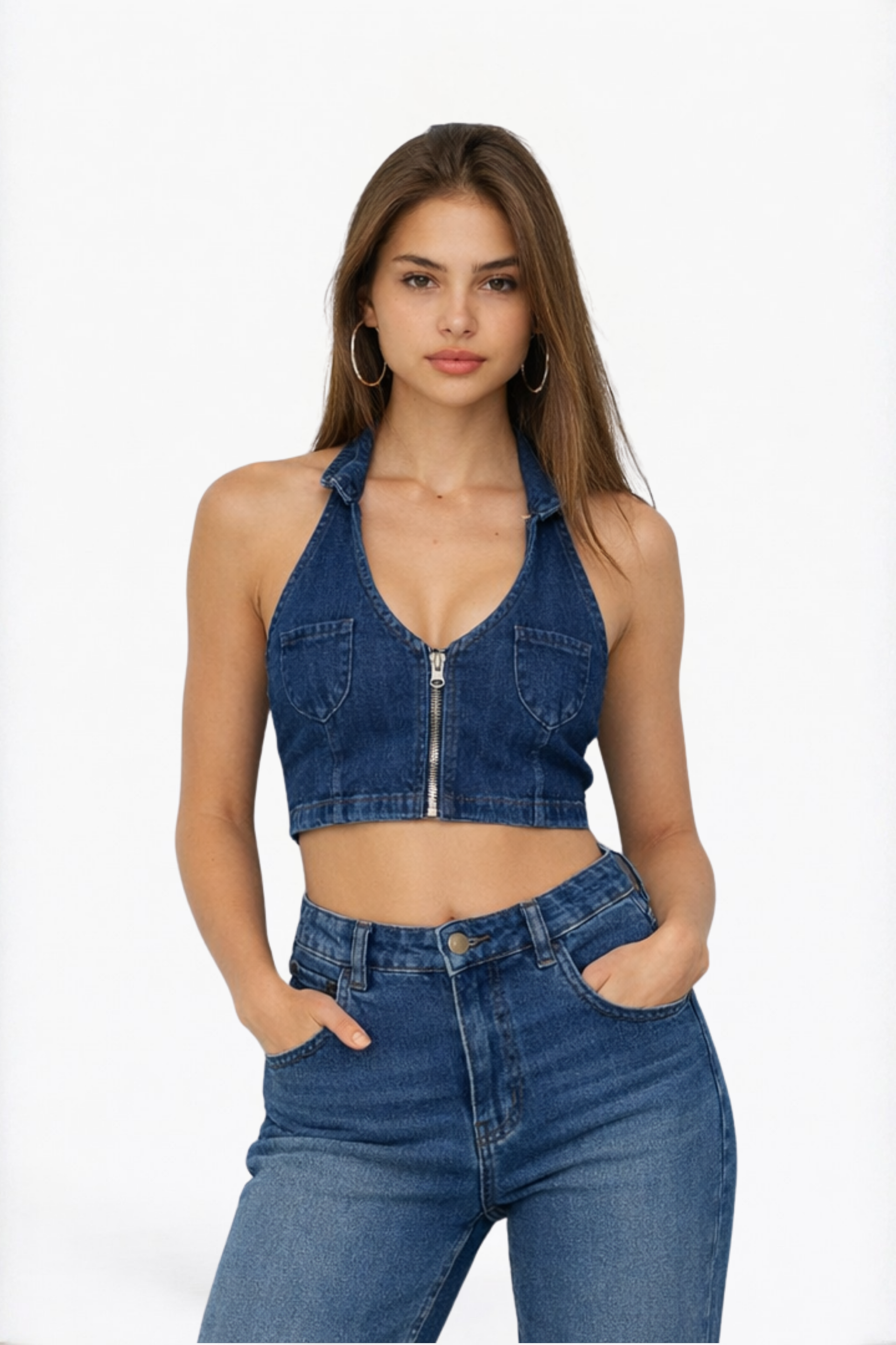 Euphoria Blue Women's Top