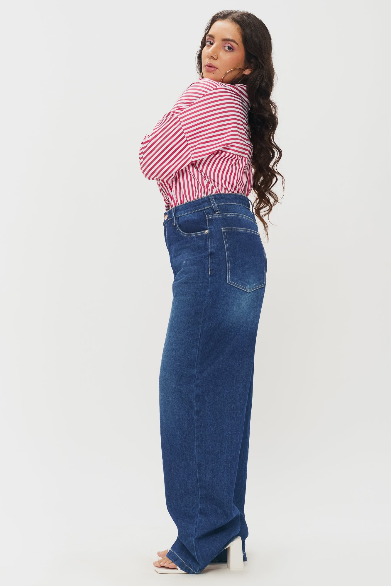 Blue Women's Straight Jeans