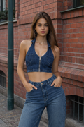 Euphoria Blue Women's Top