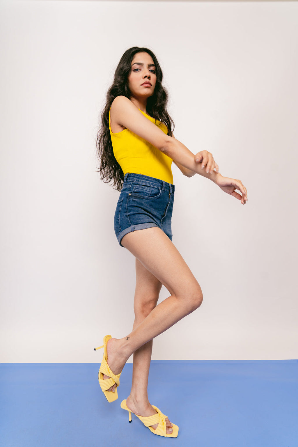 Dark Blue Hot Shorts