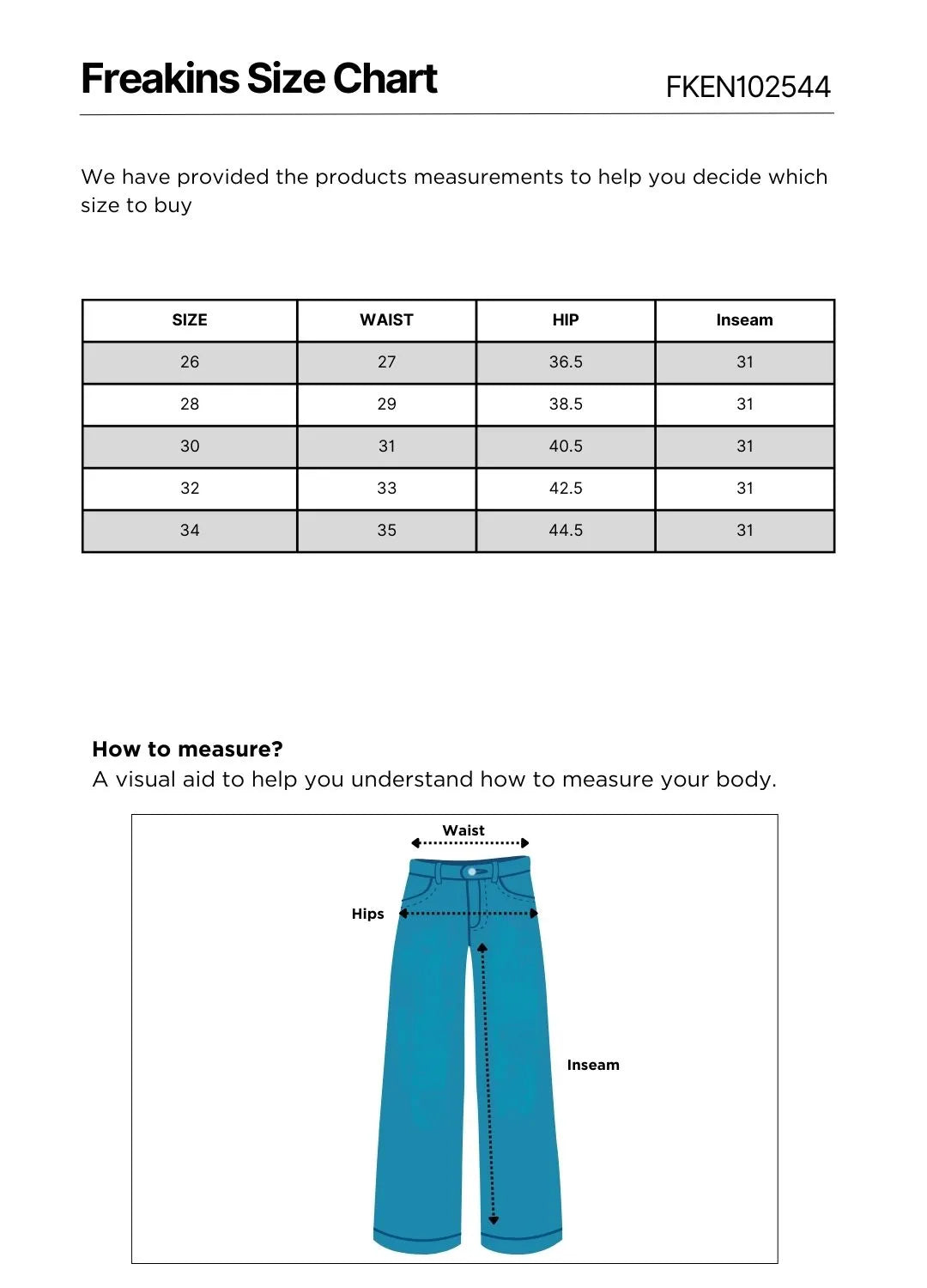 Alice Blue Trunk Fit Jeans