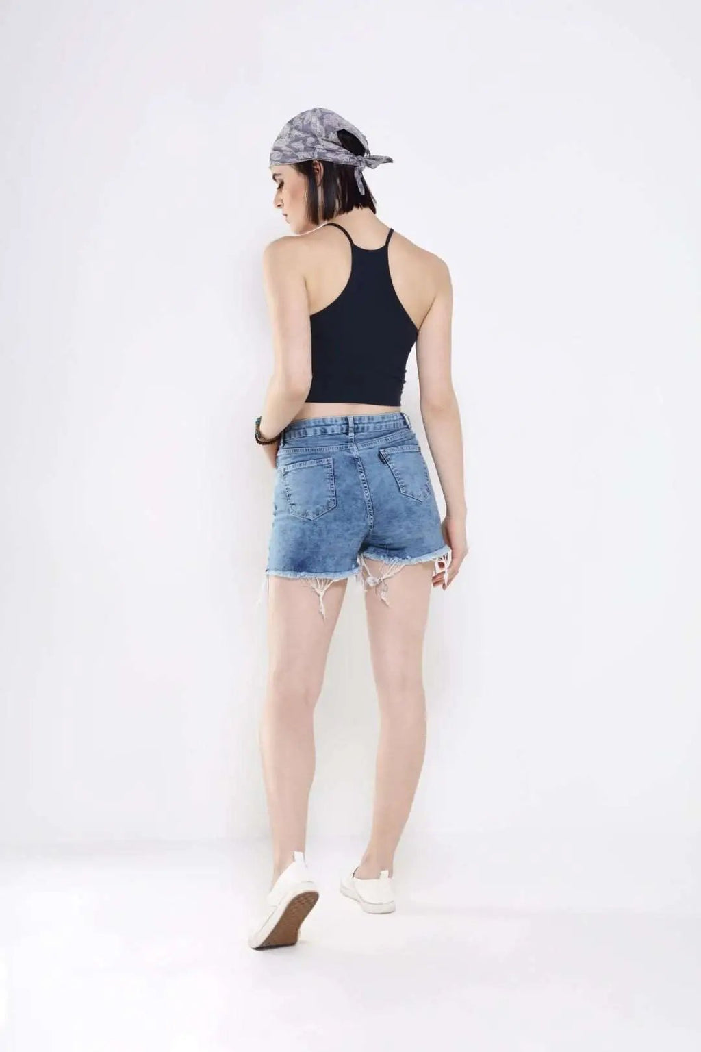 High Waist Denim Hot Shorts