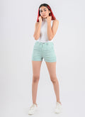 Blush Blue Utility Shorts