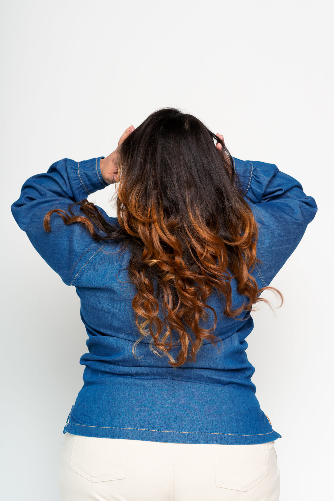 Lightweight Denim Top