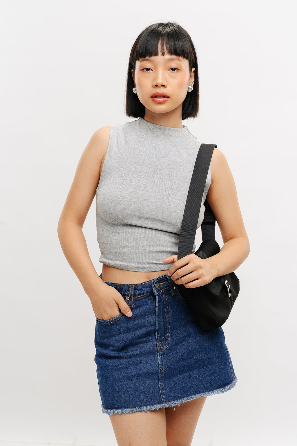 Denim Classic Mini Skirt