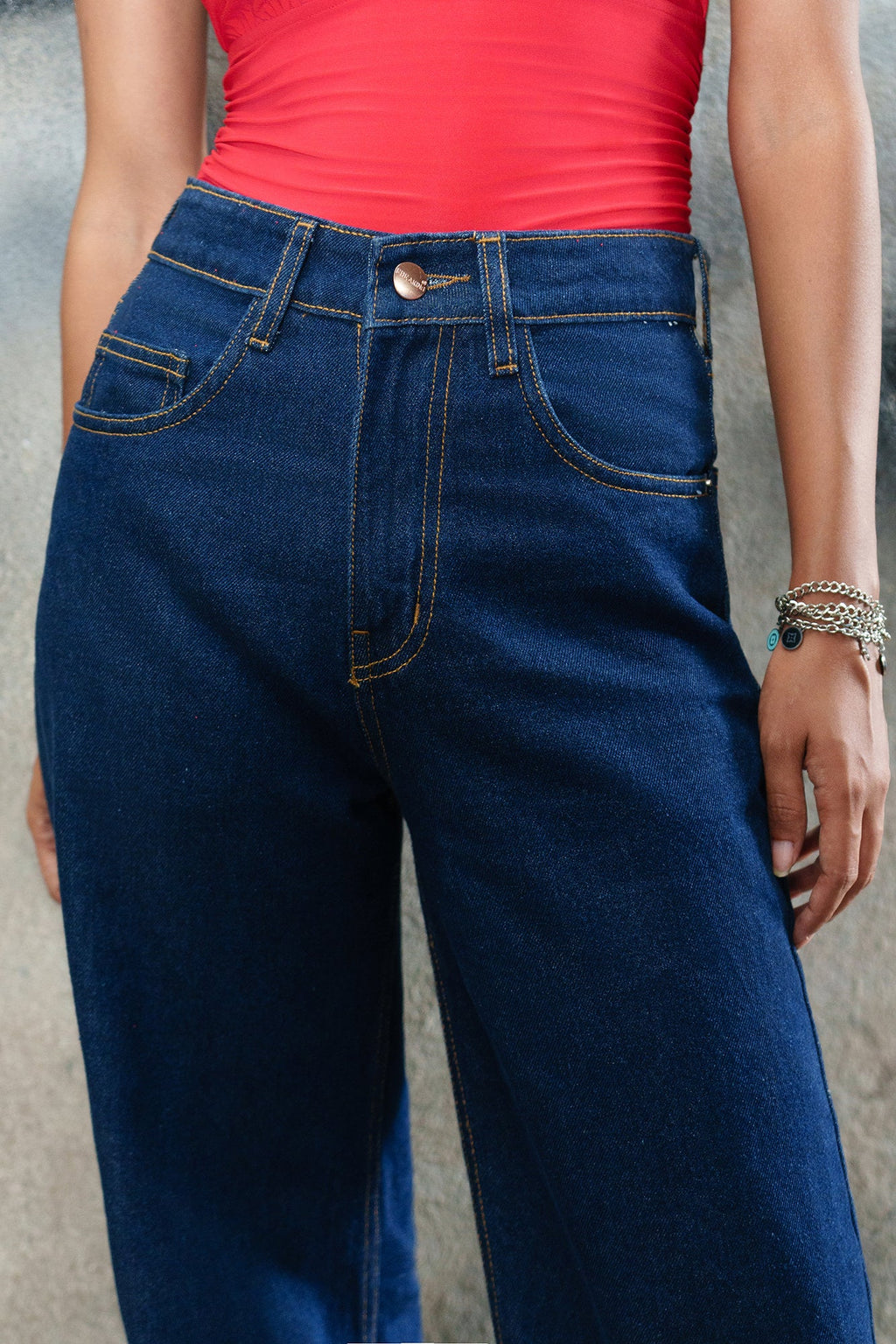Timeless Indigo Women's Wide Jeans