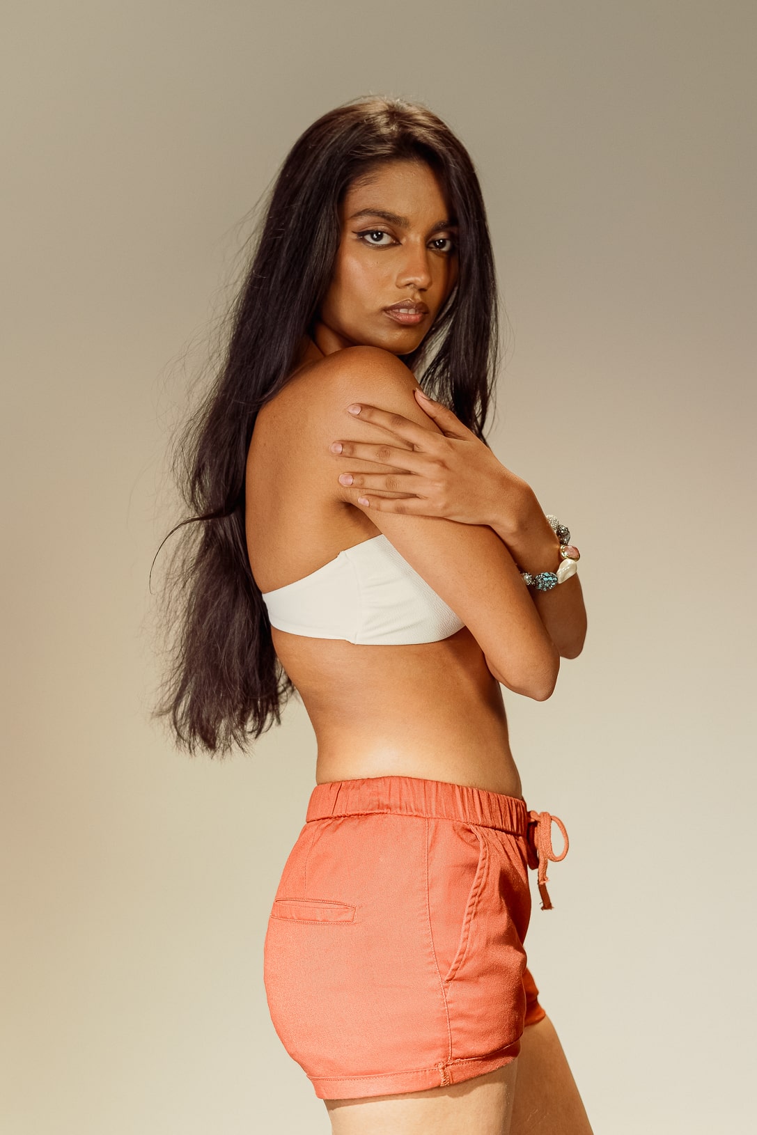 Rust Running Shorts