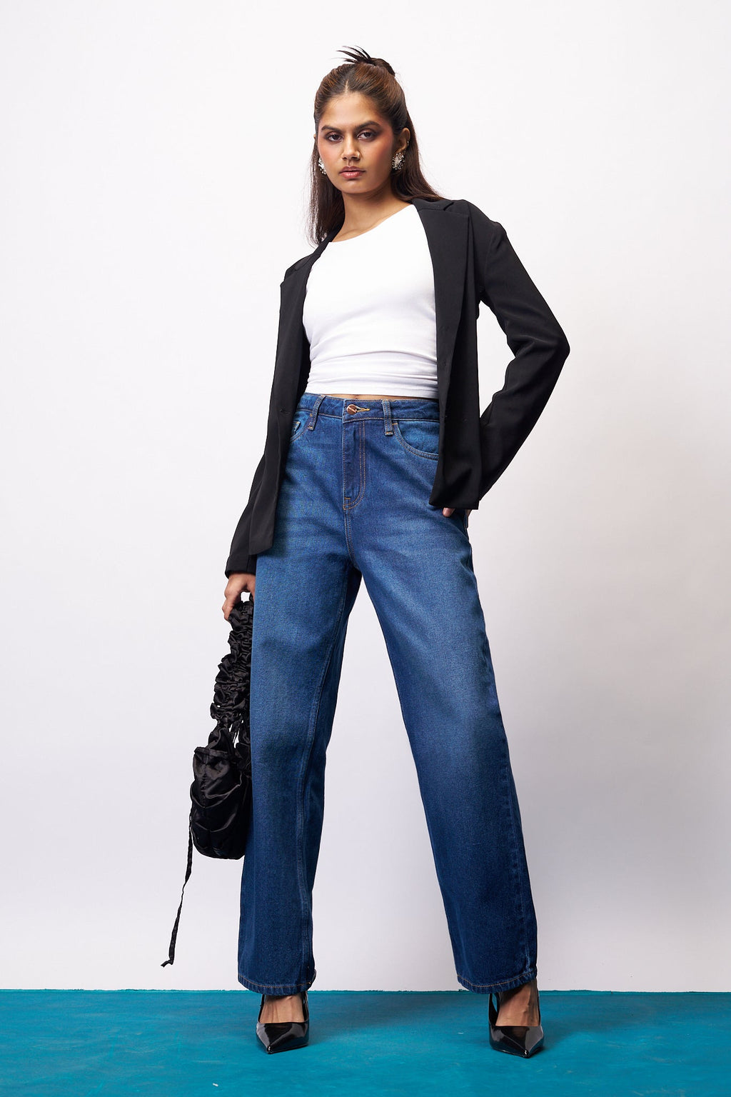 Maytime Blue Straight Jeans