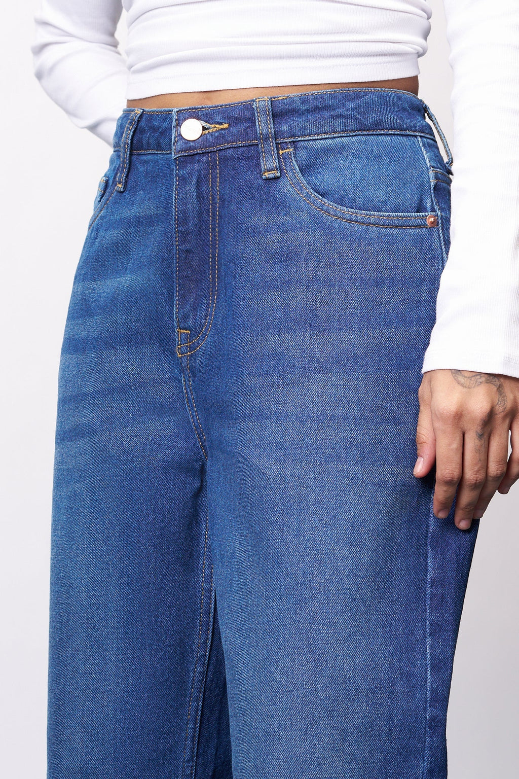 Maytime Blue Straight Jeans